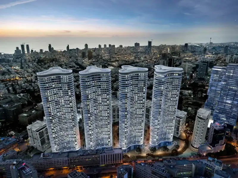 פרויקט מערכת פניאומטית עבור שני מגדלי גינדי בתל אביב - אלונטק